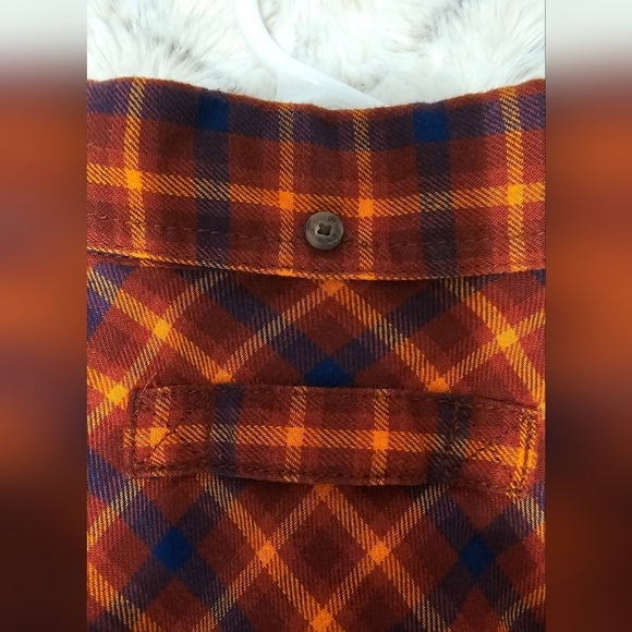 Duluth Trading XL Tall Button Up Flannel Shirt Like Brand New - Picture 2 of 5